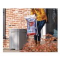 Storage | Suncast BMBX300D 23.75 in. x 15.75 in. x 23.75 in. 28 gal. Salt Box - Dove Gray image number 7