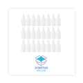 Sprayers & Pumps | Boardwalk 512246 24 oz. Embossed Spray Bottle - Clear (24/Carton) image number 3