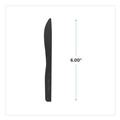 Disposable Knives | Eco-Products EP-S111 6 in. 100 Percent Recycled Content Knife (1000/Carton) image number 3
