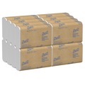 Perforated Roll & Hand Towels | Scott 01840 9.2 in. x 9.4 in. 1-Ply Essential Multi-Fold Towels with Absorbency Pockets - White (4000/Carton) image number 0
