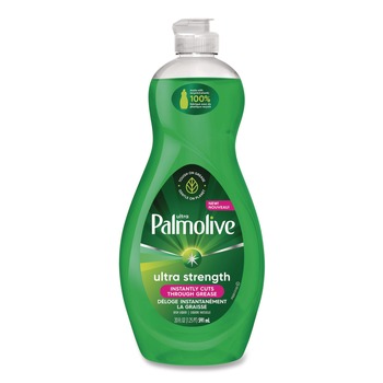 PRODUCTS | Ultra Palmolive US04268A 20 oz. Bottle Ultra Strength Dishwashing Liquid - Original Scent