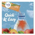 Drink Mixes | Crystal Light GEN00797 0.09 oz. Packet Flavored Drink Mix - Peach Tea (30/Box) image number 2