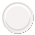 Plates | Boardwalk CP9B1008125A 9 in. Diameter Paper Dinnerware Plate - White (1000/Carton) image number 3