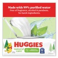 Hand Sanitizing Wipes | Kimberly-Clark 31816 Natural Care 3.88 in. x 6.6 in. 1-Ply Sensitive Baby Wipes - Unscented White (552/Carton) image number 4
