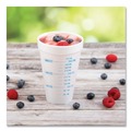 Medical Cups & Accessories | Dart 16J16GRA 16 oz. Graduated Foam Medical Cups - White (1000/Carton) image number 7
