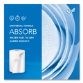 Perforated Roll & Hand Towels | Scott 01005 8 in. x 1000 ft. 1.5 in. Core 1-Ply Essential High Capacity Hard Roll Towels - White (6 Rolls/Carton) image number 6