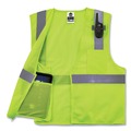 Clothing Protection | Ergodyne 21059 GloWear 8210Z Class 2 Economy Mesh Vest Polyester - 4X-Large/5X-Large Lime image number 2