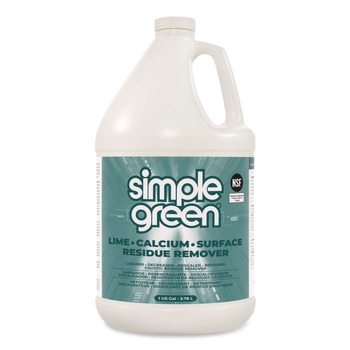 LIME AND RUST REMOVERS | Simple Green 1710200600128 Lime Calcium Surface Residue Remover, 1 gal Bottle, 6/Carton