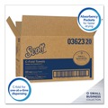 Perforated Roll & Hand Towels | Scott 03623 10.13 in. x 13.15 in. 1-Ply Essential C-Fold Towels - White (9 Packs/Carton) image number 4