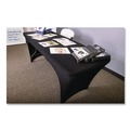 Table Covers & Skirts | Iceberg 16541 iGear 30 in. x 72 in. Polyester/Spandex Fabric Table Cover - Black image number 4