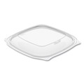 Food Containers & Lids | Dart PP2464BDL PresentaBowls Pro 8.5 x 8.5 x 1 Square Bowl Lids - Clear (252/Carton) image number 0