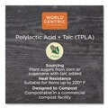 Disposable Sporks | World Centric RK-PS-I TPLA Compostable Plastic Cutlery Spork - White (750/Carton) image number 3