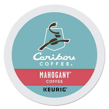 Caribou Coffee 5000330134 Coffee K-Cups - Mahogany (24/Box)
