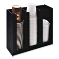 Cup Dispensers | Vertiflex Commercial Grade VFPC-1000 Cup Holder for 8 oz to 32 oz Cups - Black image number 2