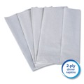 Dispenser Napkins | Scott 98740 13 in. x 12 in. 1-Ply Full-Fold Dispenser Napkins - White (6000/Carton) image number 4