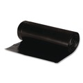 Low-Density Trash Bags | Earthsense Commercial 1507278 33 in. x 39 in. 33-Gallon 1.65 mil. Linear Low Density Recycled Can Liners - Black (100/Carton) image number 2