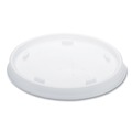 Cup Lids | Dart 8SL Plastic Cold Cup Lids for 8 oz. to 9 oz. Cups - Translucent (100 Pack, 10 Packs/Carton) image number 4