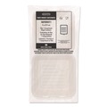 Perforated Roll & Hand Towels | Dart 90FBRHT1 9.14 in. x 9 in. x 2.98 in. ProPlanet Seal Compostable Molded Fiber Hinged Trays - Natural (200/Carton) image number 2