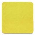 Cleaning Cloths & Wipes | Rubbermaid Commercial 1820584 16 in. x 16 in. Microfiber Cleaning Cloths - Yellow (24/Pack) image number 2