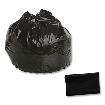Stout by Envision P3752K20 37 in. x 52 in. 55-Gallon 2 mil. Insect-Repellent Trash Bags - Black (65/Box)