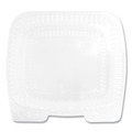 Food Containers & Lids | Handi-Foil 6051D-500 Handi-Lock 5.63 in. x 3.25 in. Plastic Food Container - Clear (500/Carton) image number 0