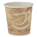 Cups | SOLO 374MS-0029 4 oz. Mistique Design Single Sided Poly Paper Hot Cups (1000/Carton) image number 0