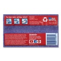Scouring Pads & Sticks | Brillo 21035 Estracell 4.5 in. x 2.75 in. Scrub Sponge Variety Pack - Blue/Purple/White (8/Carton) image number 4