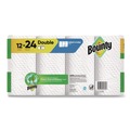 Perforated Roll & Hand Towels | Bounty 80798316 Select-a-Size 5.9 in. x 11 in. 2-Ply Kitchen Roll Paper Towels - White (12/Carton) image number 3