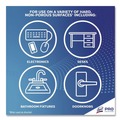 Cleaning Cloths & Wipes | LYSOL Brand 19200-56264 Disinfecting Wipes, 1-Ply, 7 x 7.25, Lavender and Cotton Blossom, White, 80 Wipes/Canister, 6 Canisters/Carton image number 10