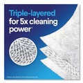 Cleaning Cloths & Wipes | Clorox 01593 7 in. x 8 in. 1-Ply Bleach Free Disinfecting Wipes - Fresh Scent, White (12 Canisters/Carton) image number 7