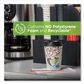 Cups | Dixie 5342CDSBP PerfecTouch 12 oz. Paper Hot Cups - Coffee Haze Design (160/Pack) image number 8
