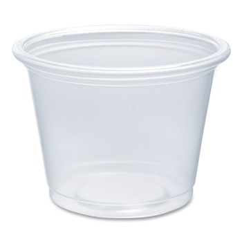 Dart 100PC 1 oz. Conex Complements Portion/Medicine Cups - Clear (2500/Carton)