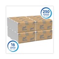 Perforated Roll & Hand Towels | Scott 01700 9.3 in. x 10.5 in. Essential Single-Fold Towels (4000/Carton) image number 1