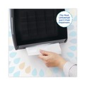 Perforated Roll & Hand Towels | Kleenex 01500 10.13 in. x 13.15 in. 1-Ply C-Fold Paper Towels - White (2400/Carton) image number 4