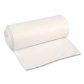High-Density Trash Bags | Boardwalk Z8048MNKR01 40 in. x 48 in. 45 gal. 12 mic High-Density Can Liners - Natural (250/Carton) image number 0