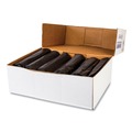 High-Density Trash Bags | Inteplast Group EC243306K High-Density 16 gal. 6 microns Commercial Can Liners - Black (1000/Carton) image number 3