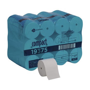 FLOOR DUSTERS AND ACCESSORIES | Georgia Pacific Professional 19375 Coreless Septic-Safe 2-Ply Bath Tissue - White (1000 Sheets/Roll, 36 Rolls/Carton)
