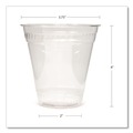 Cups | Fabri-Kal 000000000009509104 Greenware 12 oz to 14 oz Squat Cold Drink Cups - Clear (1,000/Carton) image number 3
