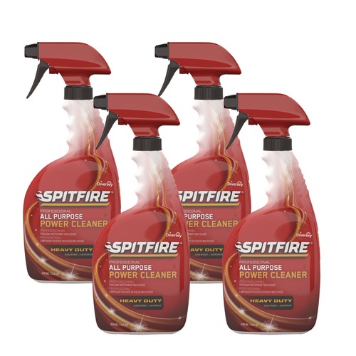 All Purpose Cleaners & Degreasers | Diversey Care CBD540038 32 oz. Spray Bottle Spitfire All Purpose Liquid Power Cleaner (4/Carton) image number 0