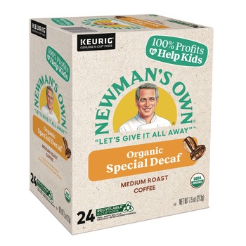 Newman's Own Organics 5000351722 K-Cups - Special Decaf (24/Box)