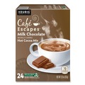 Cocoa | Cafe Escapes 5000330121 Hot Cocoa K-Cups - Milk Chocolate (24/Box) image number 0
