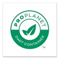 Food Containers & Lids | SOLO DM8R-0090 Bare Eco-Forward 4.6 in. Diameter x 1.8 in. h 8 oz ProPlanet Seal Plastic RPET Deli Containers - Clear (500/Carton) image number 6