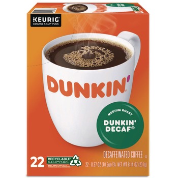  | Keurig 5000380568 K-Cup Pods - Dunkin' Decaf (22/Box)