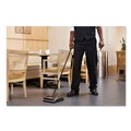 Sweepers | Rubbermaid Commercial FG421388BLA 44 in. Steel/Plastic Handle Dual Action Sweeper - Black/Yellow image number 4