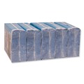 Cleaning Cloths & Wipes | Tork 440278 4-Ply 12.8 in. x 16.4 in. Unscented Industrial Paper Wiper - Blue (450/Carton) image number 1