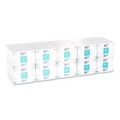 Cleaning Cloths & Wipes | Georgia Pacific Professional 80535 Pacific Blue Select 9.5 in. x 13 in. 1-Ply Disposable Patient Care Washcloths - Unscented White (50/Pack, 20 Packs/Carton) image number 2