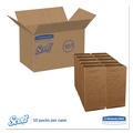 Dinner Napkins | Scott 98200 2-Ply 1/8-Fold Dinner Napkins - White (300/Pack, 10 Packs/Carton) image number 2