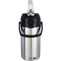 Beverage Dispensers | BUNN 32130.0000 3 Liter Lever Action Airpot - Stainless Steel/Black image number 4
