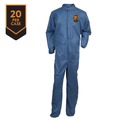 Hand Sanitizing Wipes | Ansell KCC 58506 A20 Zip Front Breathable Particle Protection Coveralls - 3X-Large, Blue (20/Carton) image number 1