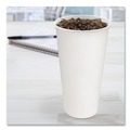 Perforated Roll & Hand Towels | SOLO RNP21P-2050 21 oz. Double-Sided Poly (DSP) Paper Cold Cups - White (1000/Carton) image number 4